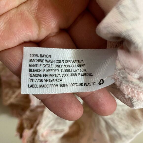 Agua Bendita x Target Womens Size Small Romper Punk Romantic Floral Flare Sleeve - Picture 8 of 8